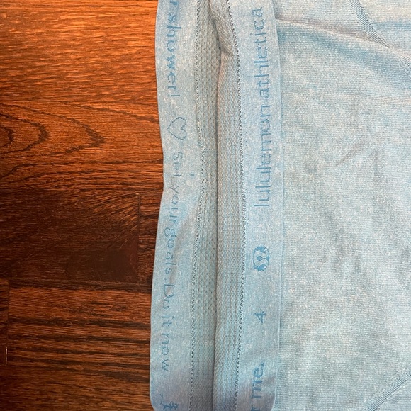 Blue Lululemon Swiftly Tank - Picture 3 of 4